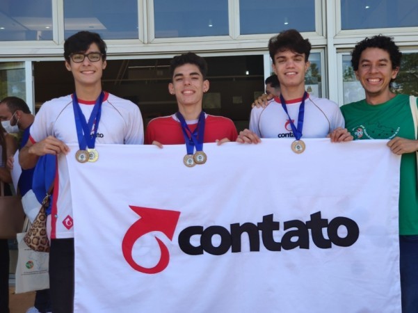CONTATO conquistou 5 Medalhas na OLIMPÍADA BRASILEIRA DE GEOGRAFIA
