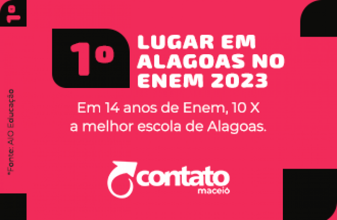 Colégio Contato Maceió comemora mais uma conquista no ENEM